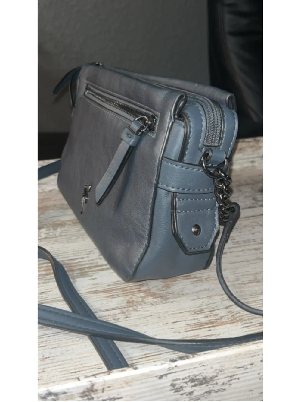 Women's Simply Vera Vera Wang Crossbody Bag One Size Blue Black